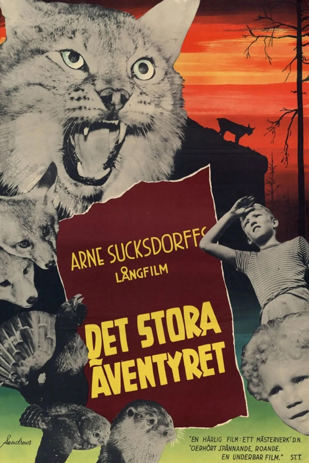 Det stora äventyret poster