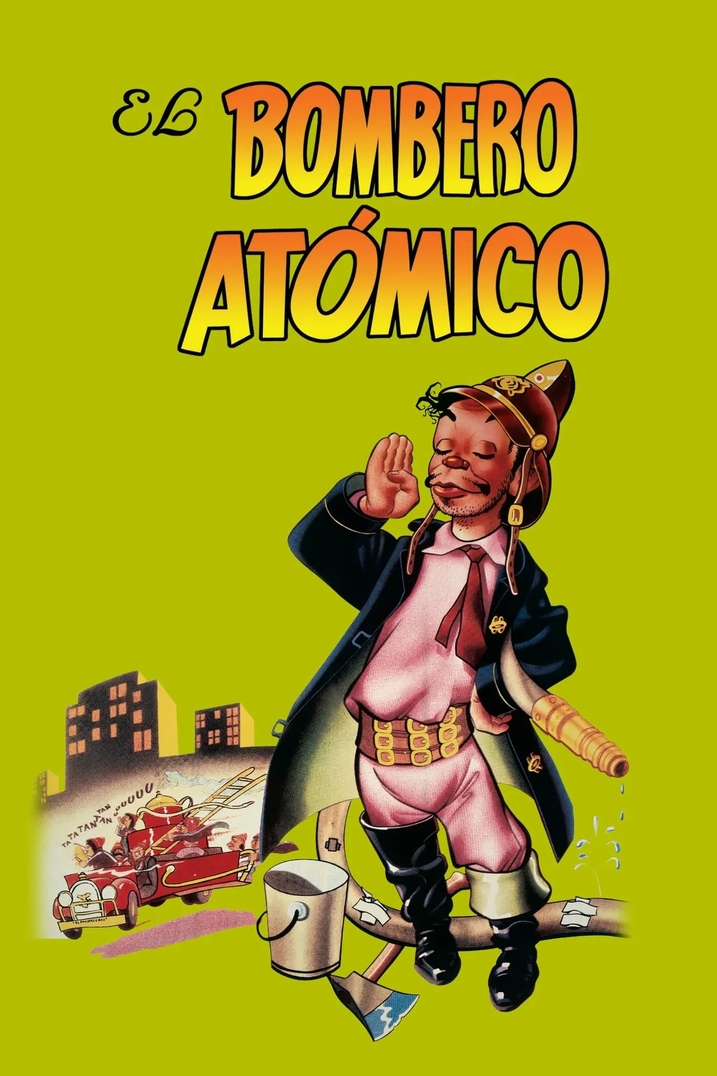 El Bombero atómico poster