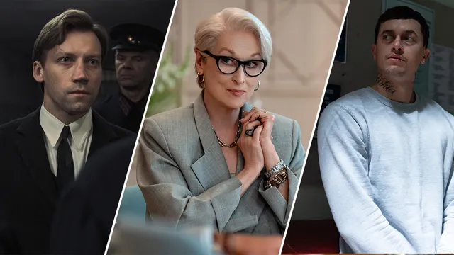 Een drieluik van de films Two Prosecutors, The Devil Wears Prada 2 en Wasteman