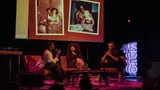 3 personen op een podium bij Paradiso
