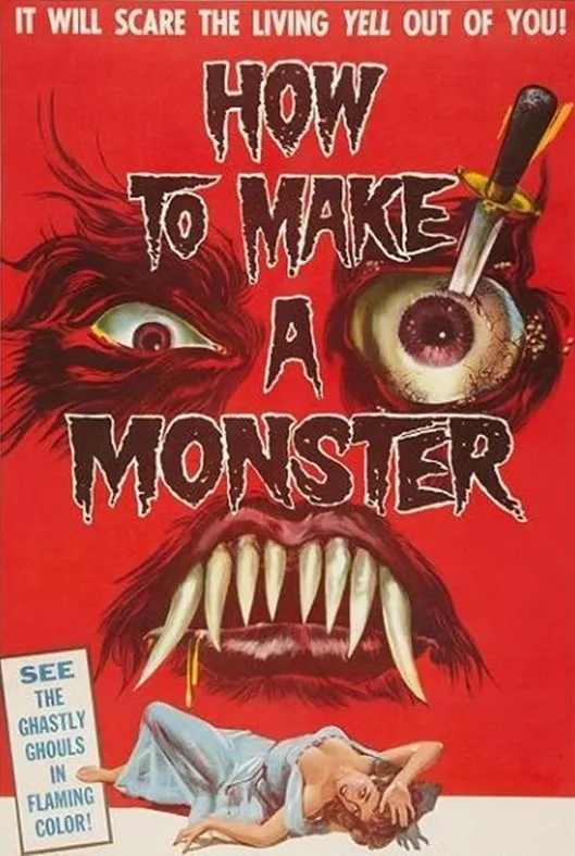 How to Make a Monster poster