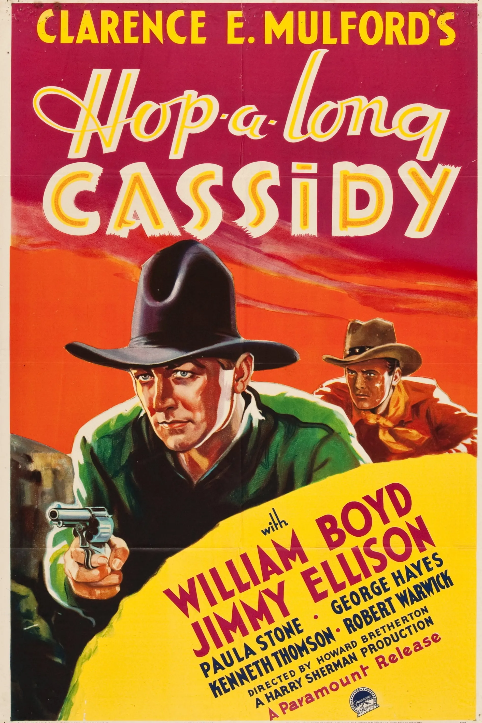 Hop-A-Long Cassidy poster