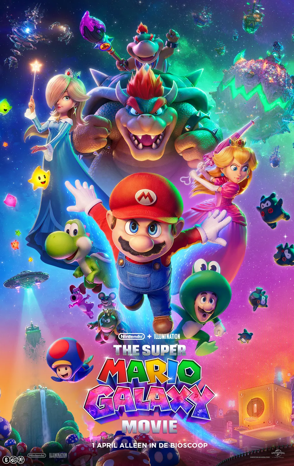 The Super Mario Galaxy Movie poster