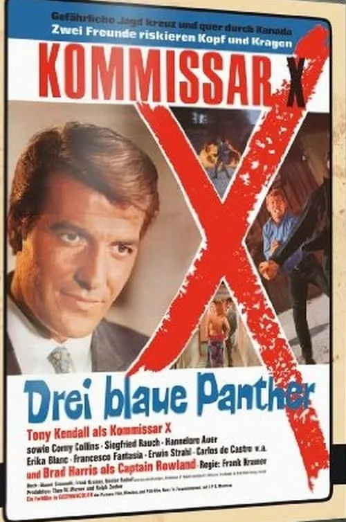 Kommissar X: Drei Blaue Panther poster