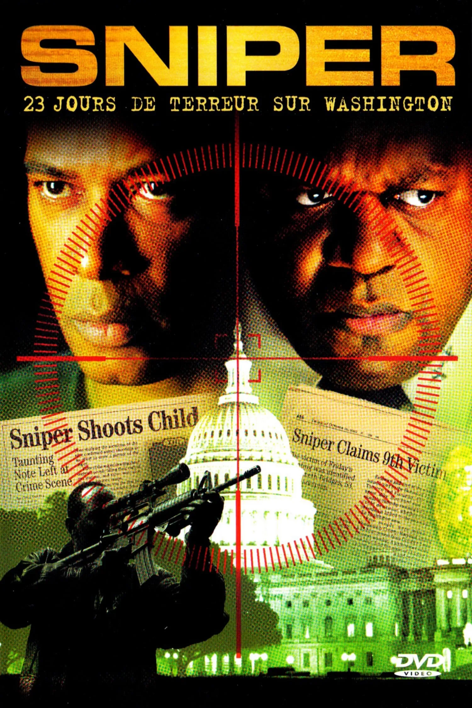D.C. Sniper: 23 days of fear poster