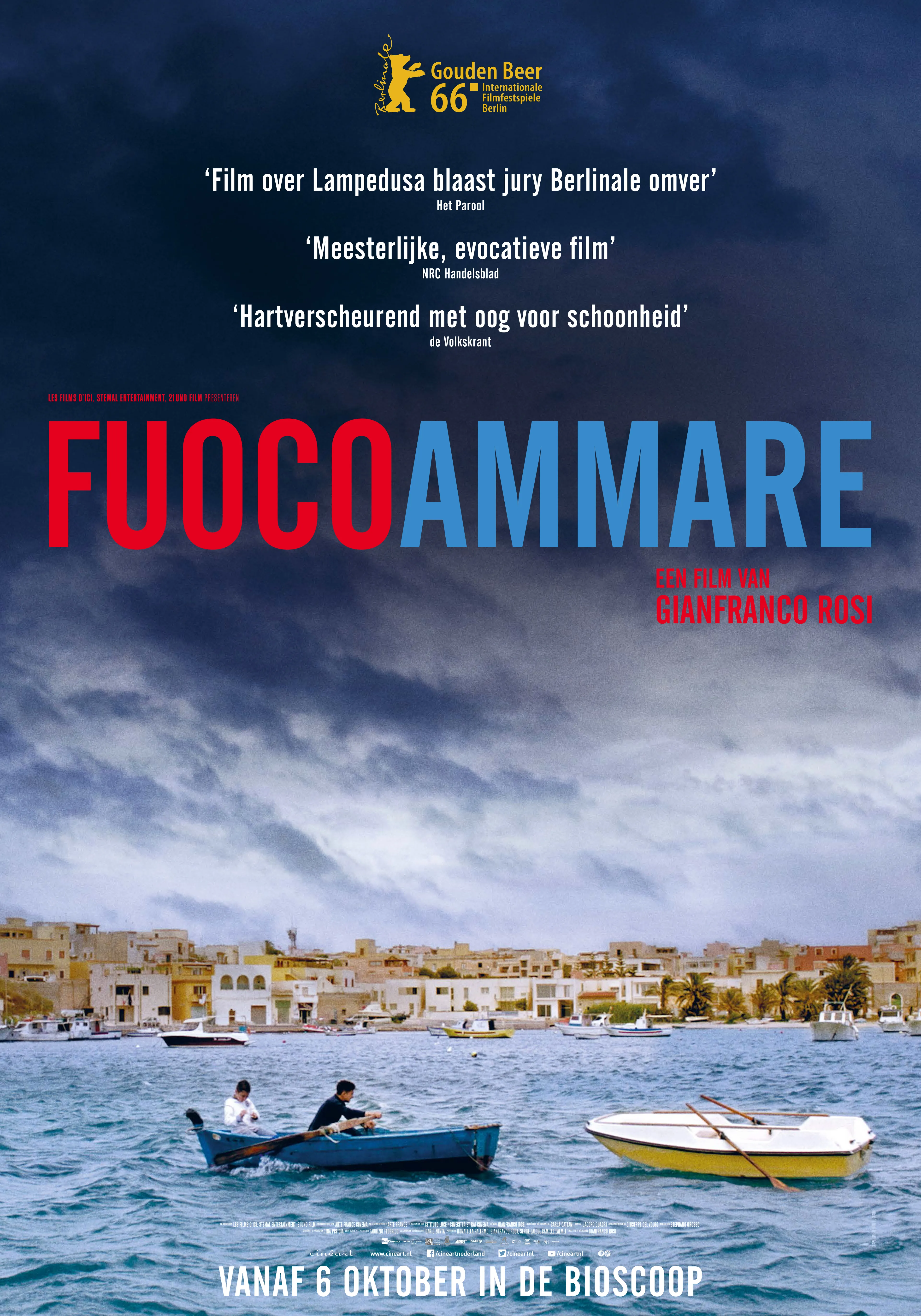 Fuocoammare poster