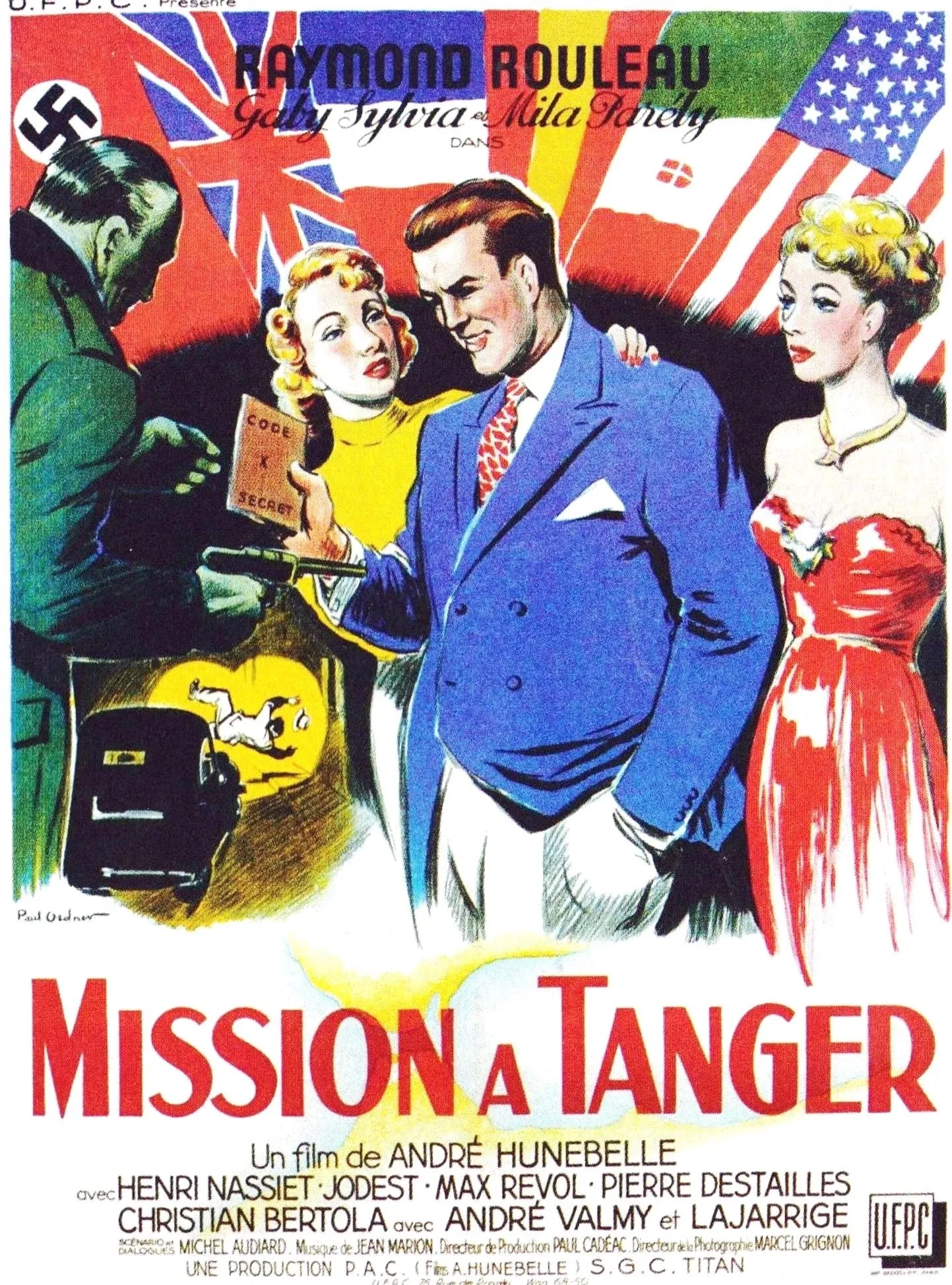 Mission à Tanger poster