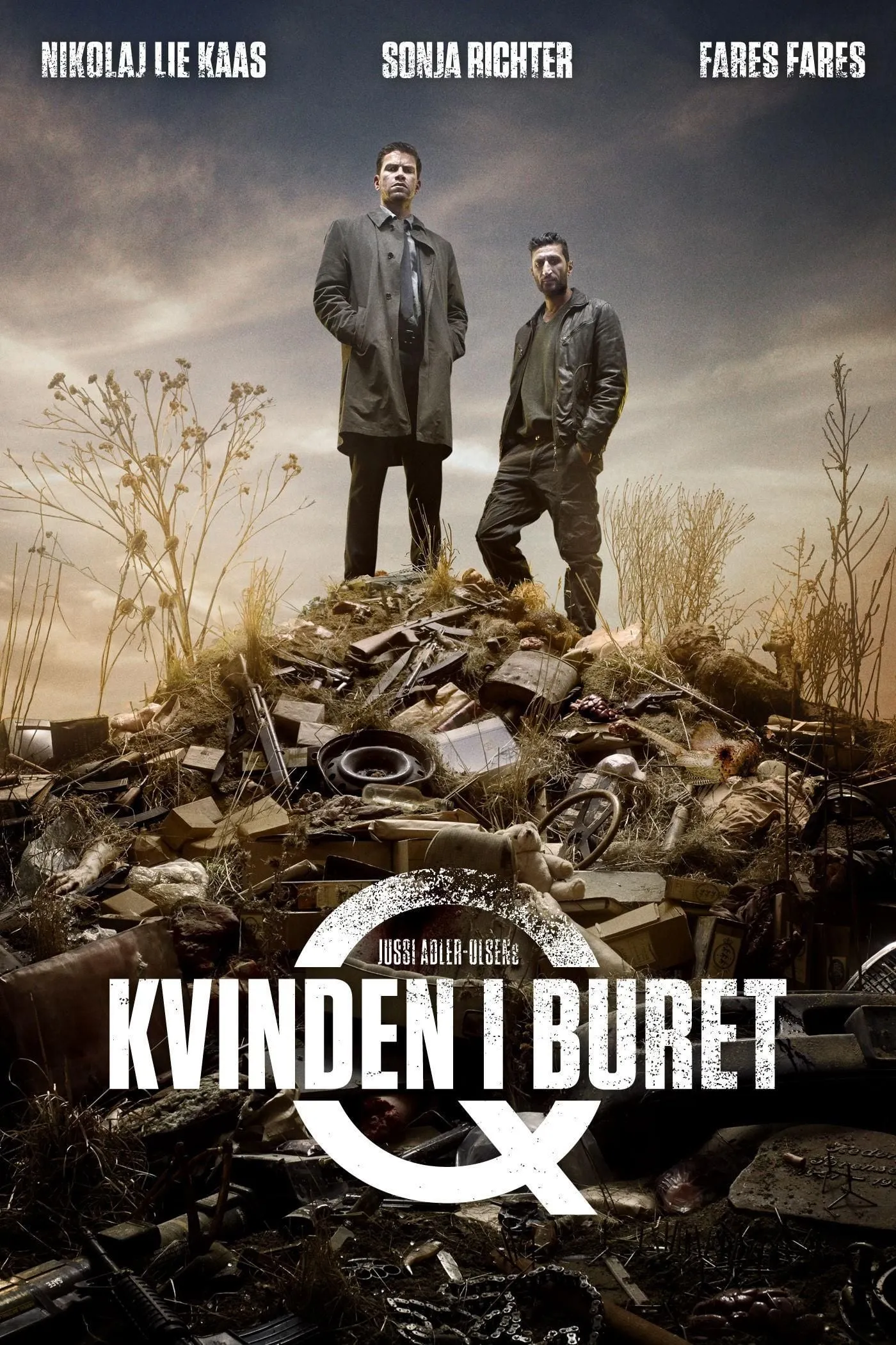 De vrouw in de kooi poster