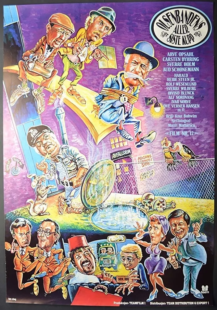 Olsenbandens aller siste kupp poster