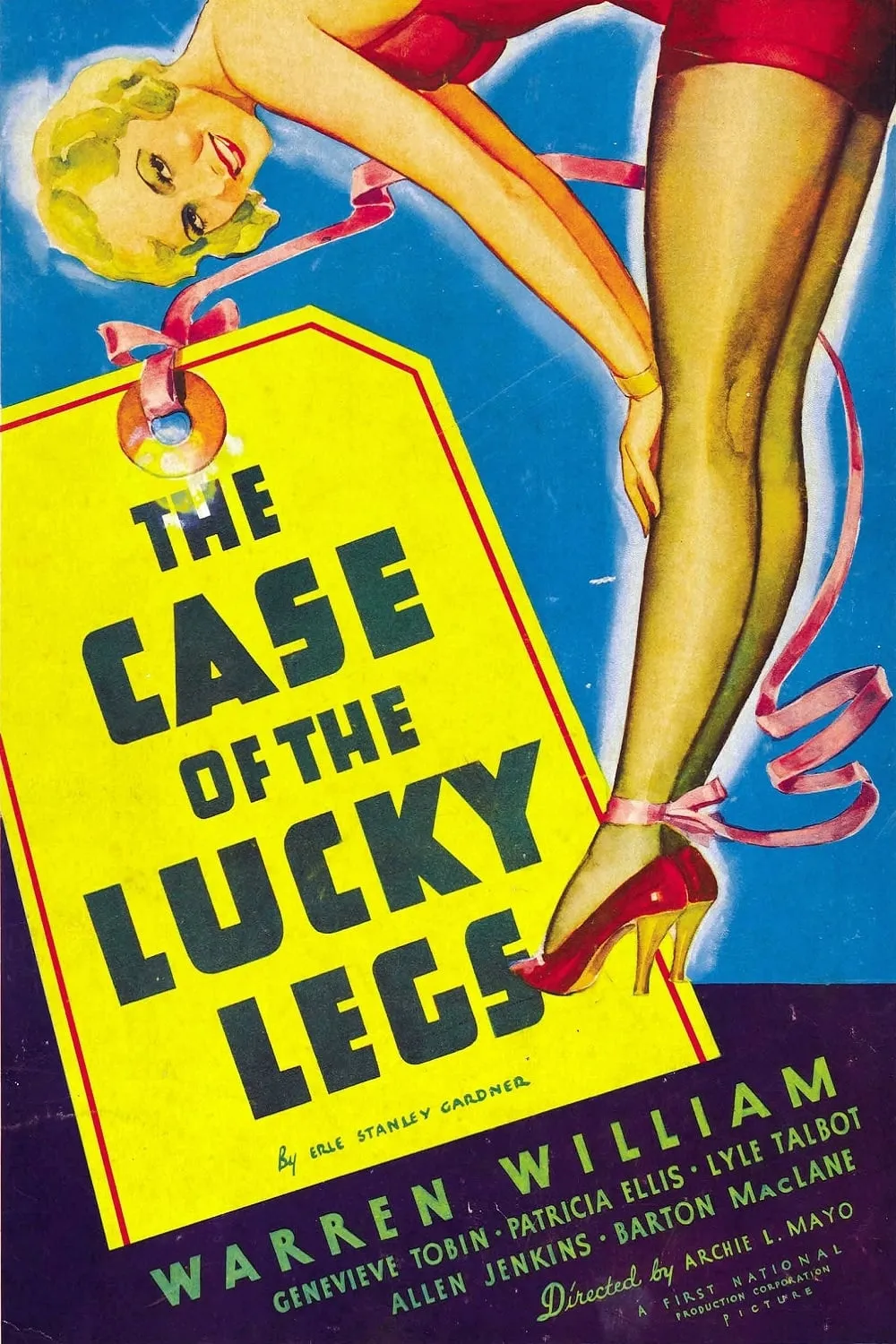 The Case Of The Lucky Legs poster