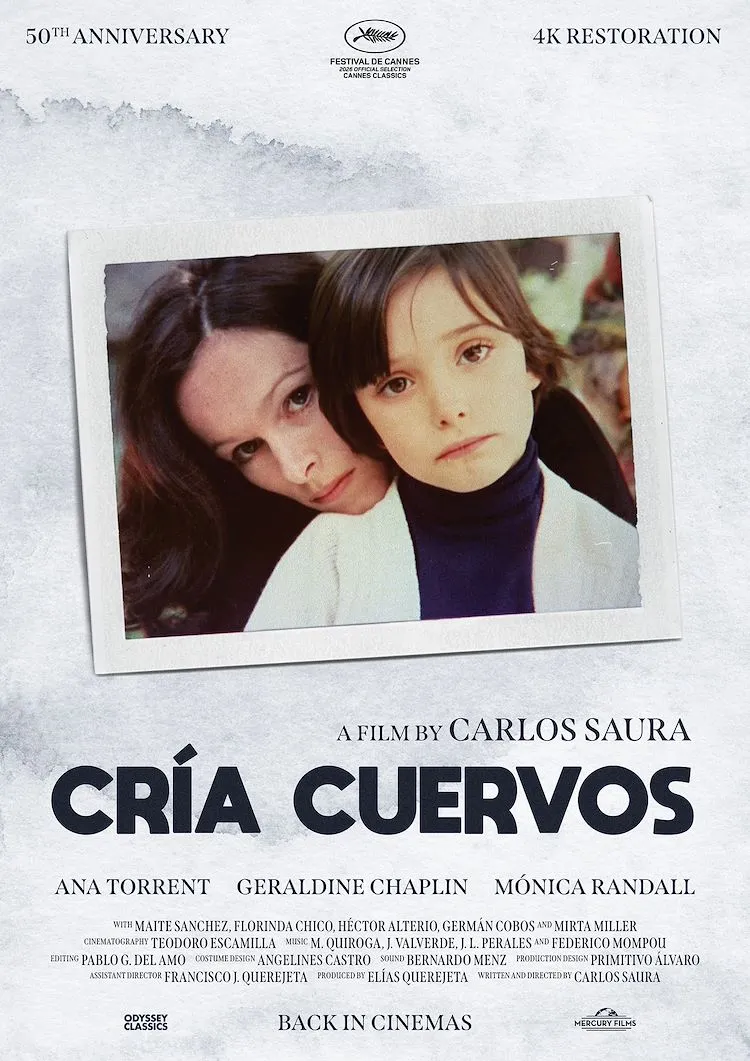 Cría cuervos poster