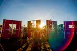 Sunset over Lowlands 2018