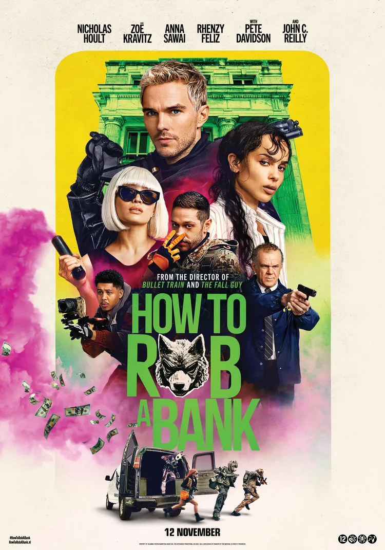 How to rob a bank poster