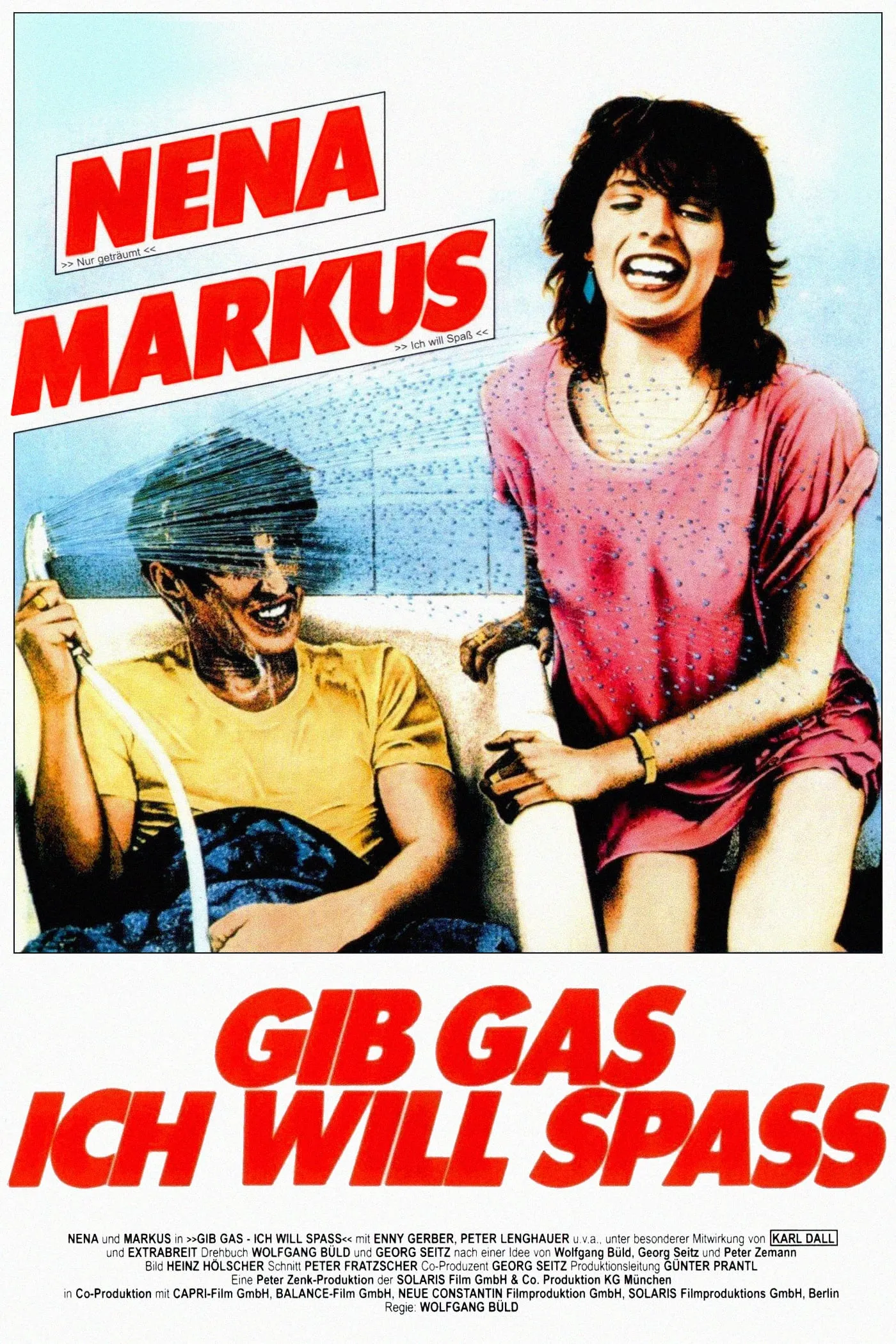 Gib Gas ich will Spaß poster