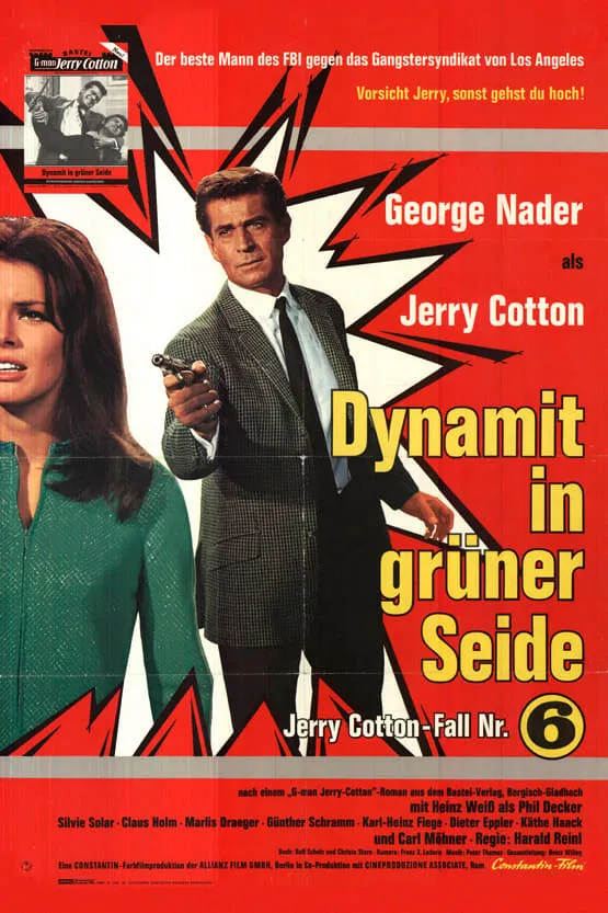 Dynamit in grüner Seide poster