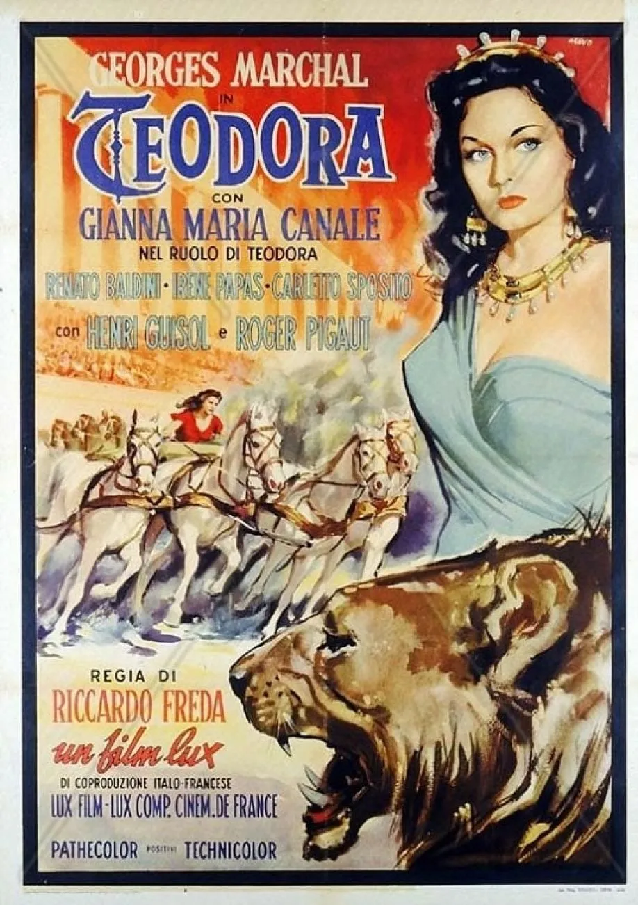 Teodora, imperatrice di Bisanzio poster