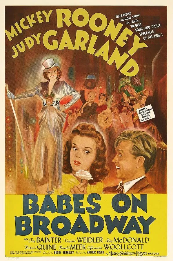Babes on Broadway poster