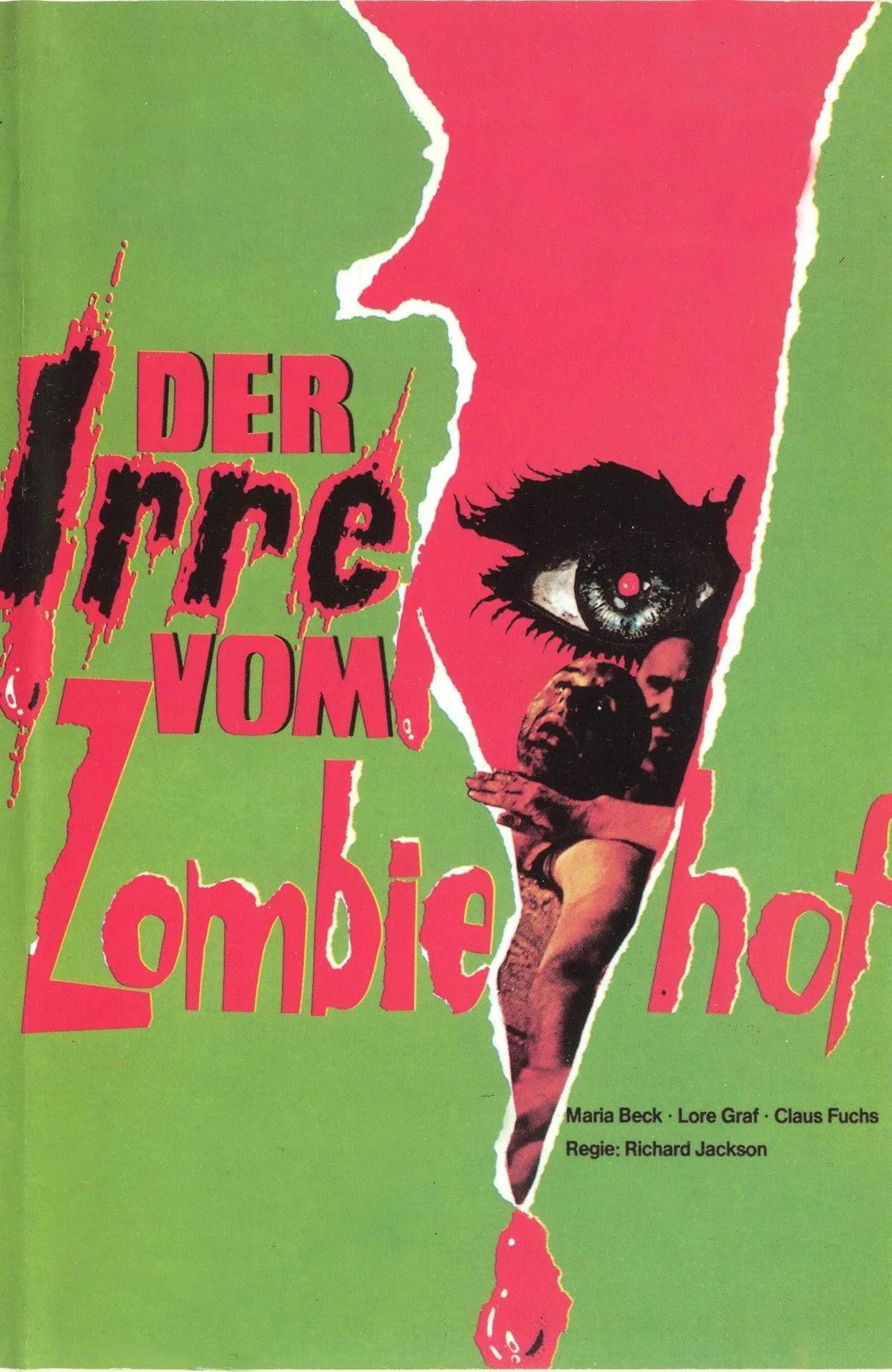 Der Irre vom Zombihof poster