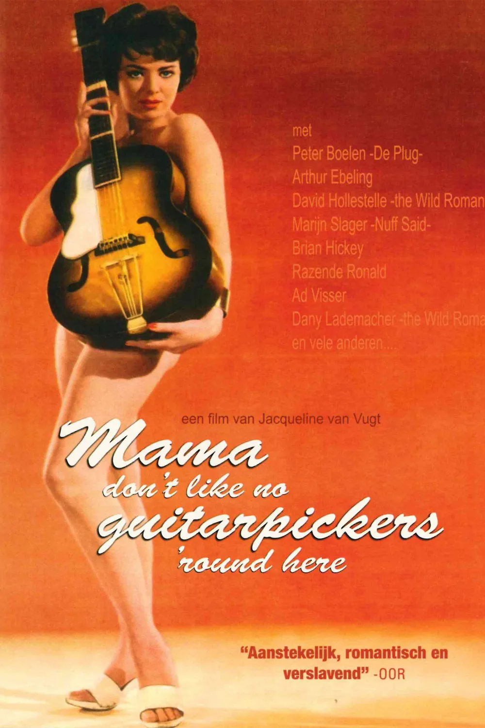 Mama don't like no guitarpickers around here poster