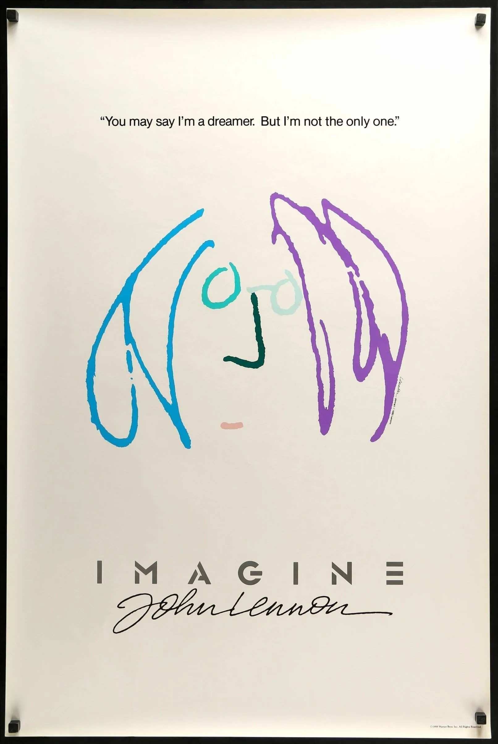 Imagine: John Lennon poster