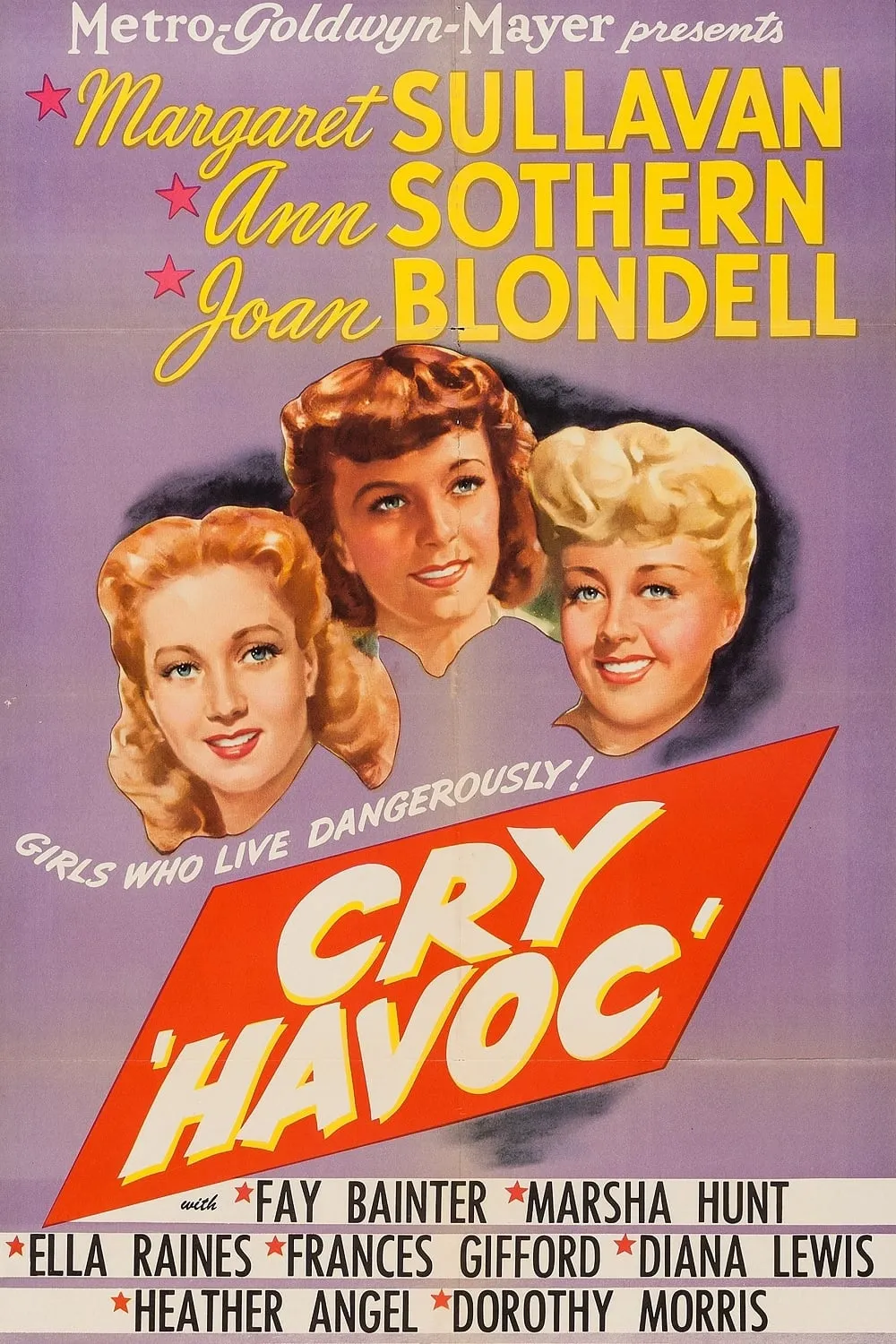 Cry "havoc" poster