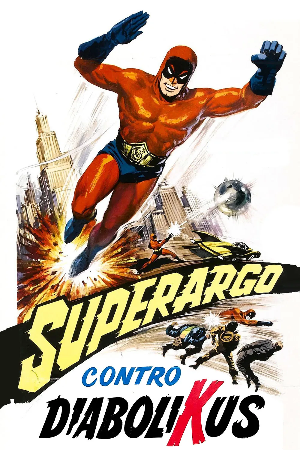 Superargo contro Diabolikus poster