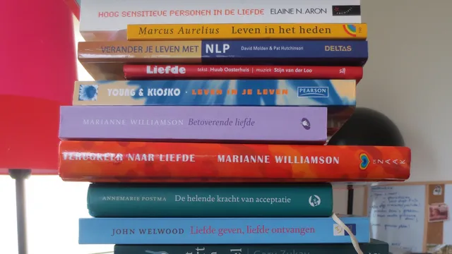 Stapel zelfhulpboeken