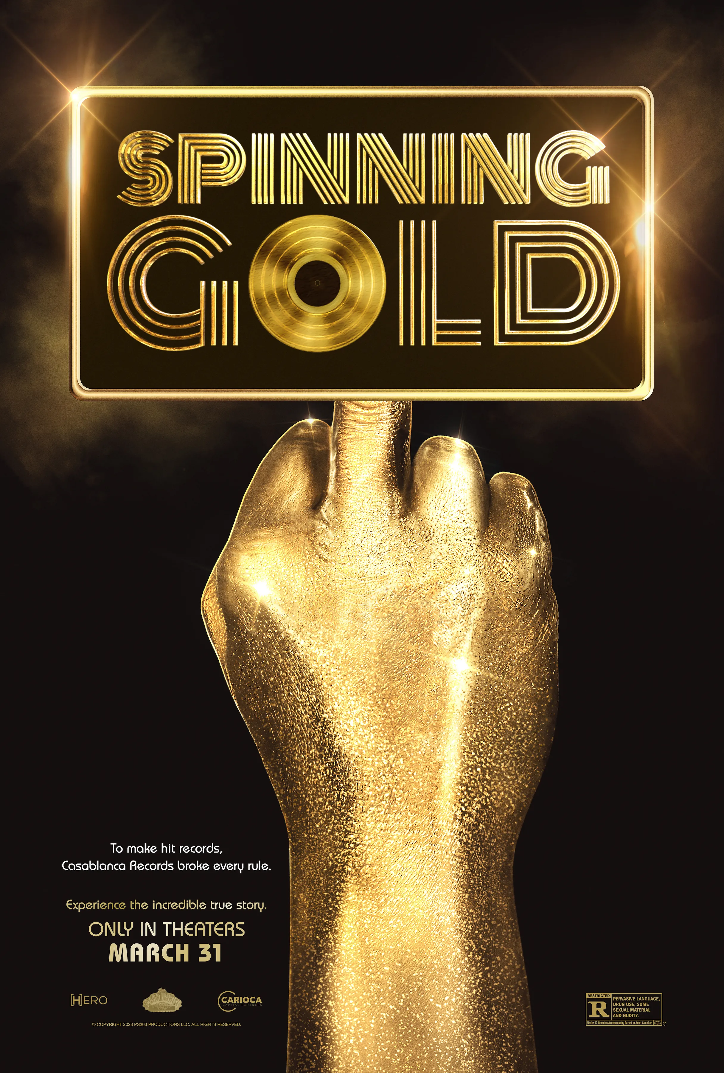 Spinning Gold poster