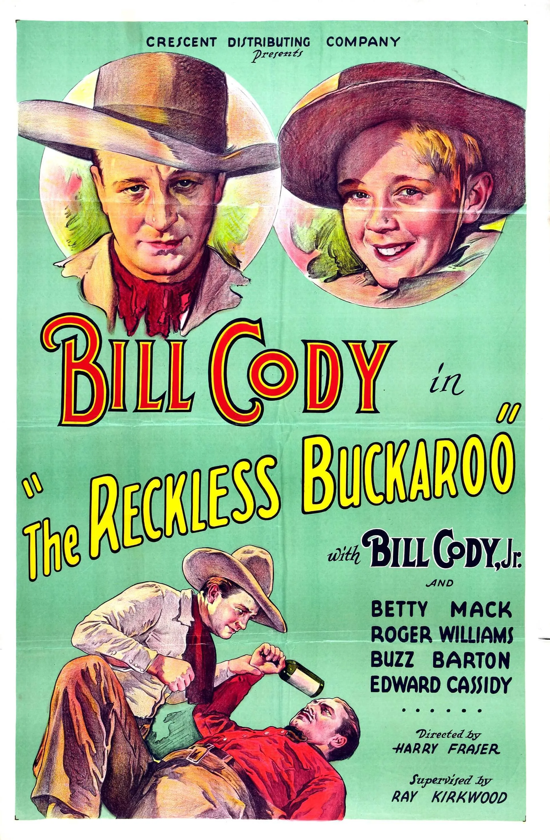 The Reckless Buckaroo poster