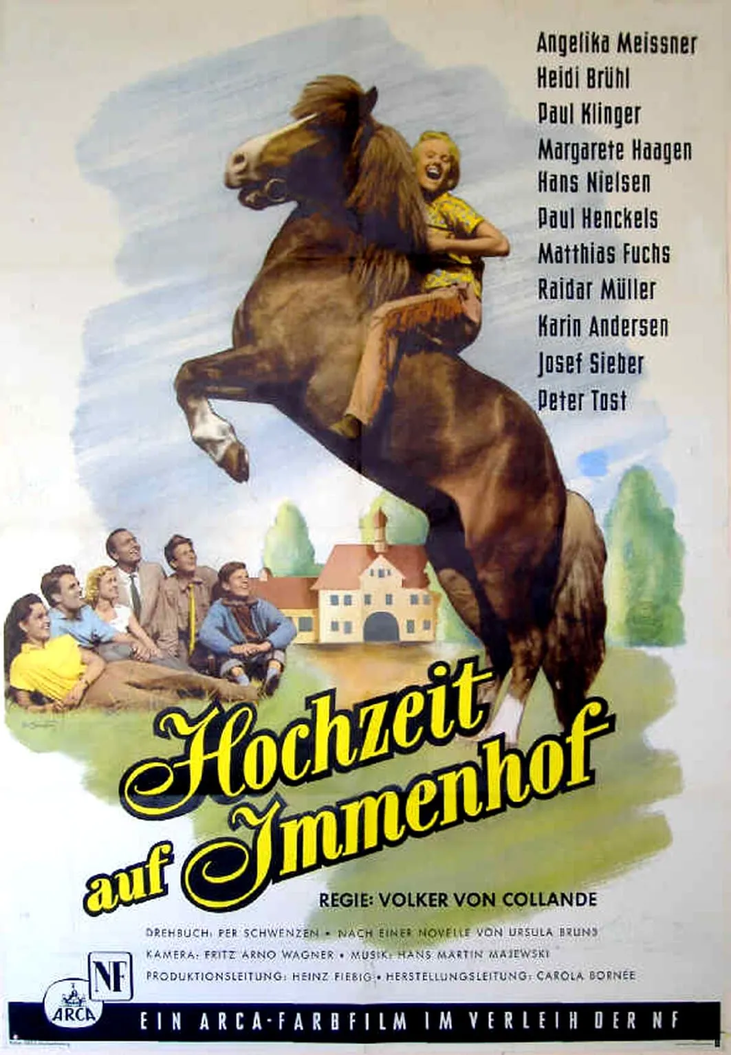 Hochzeit auf Immenhof poster