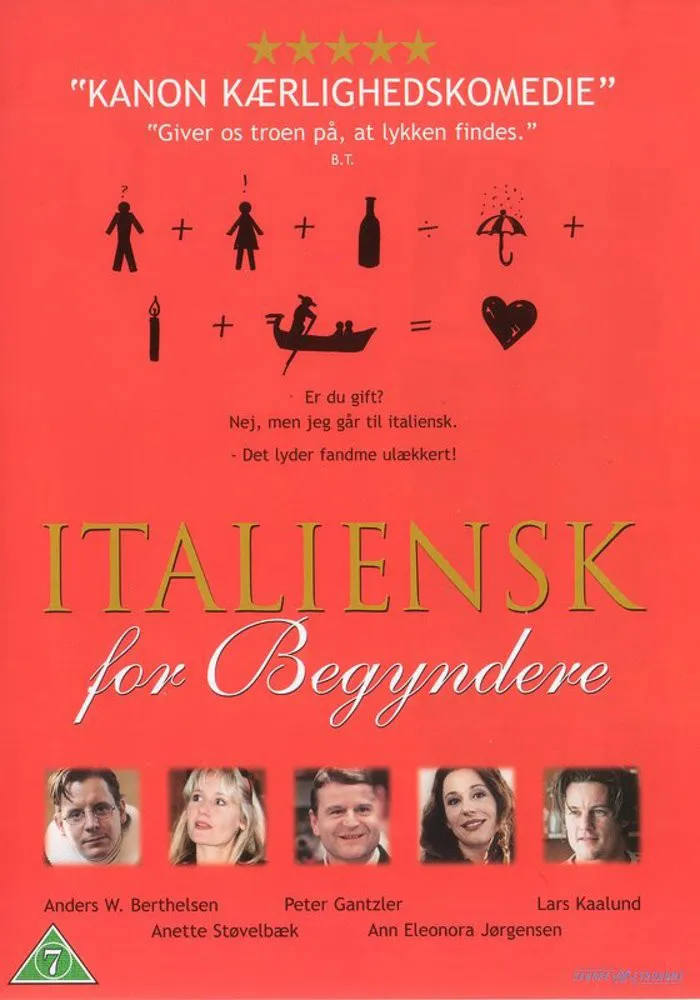 Italiensk for begyndere poster