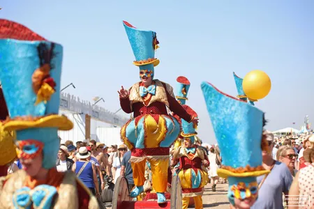 Straattheater tijdens Concert at SEA
