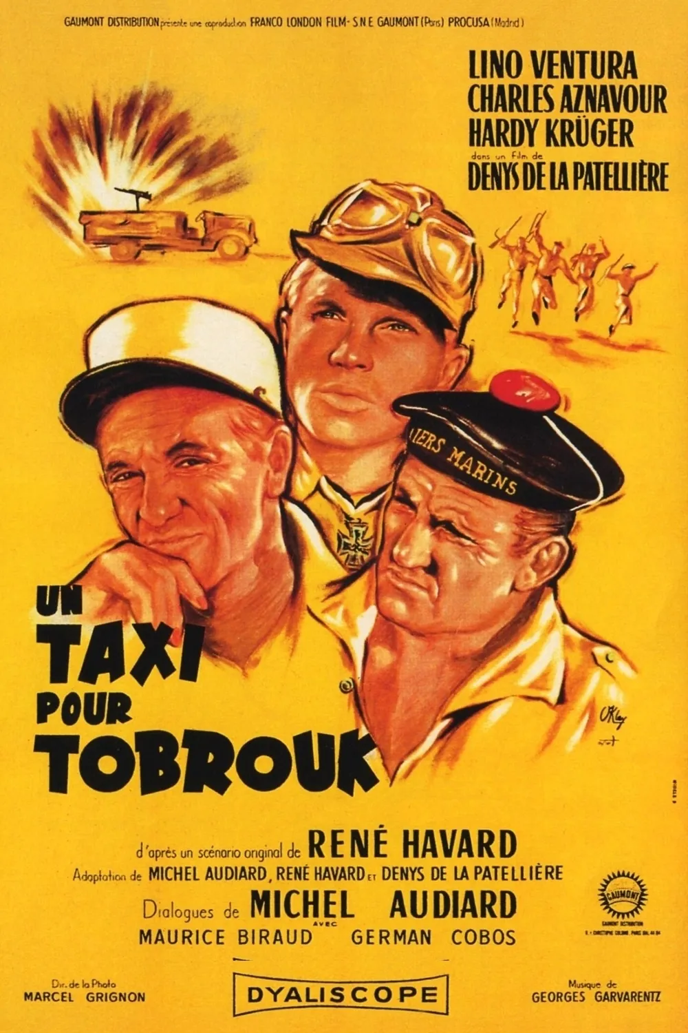 Un taxi pour Tobrouk poster