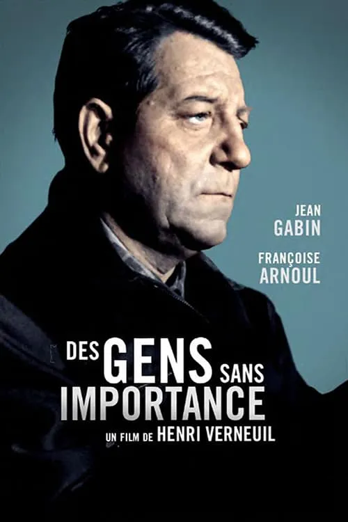 Des gens sans importance poster