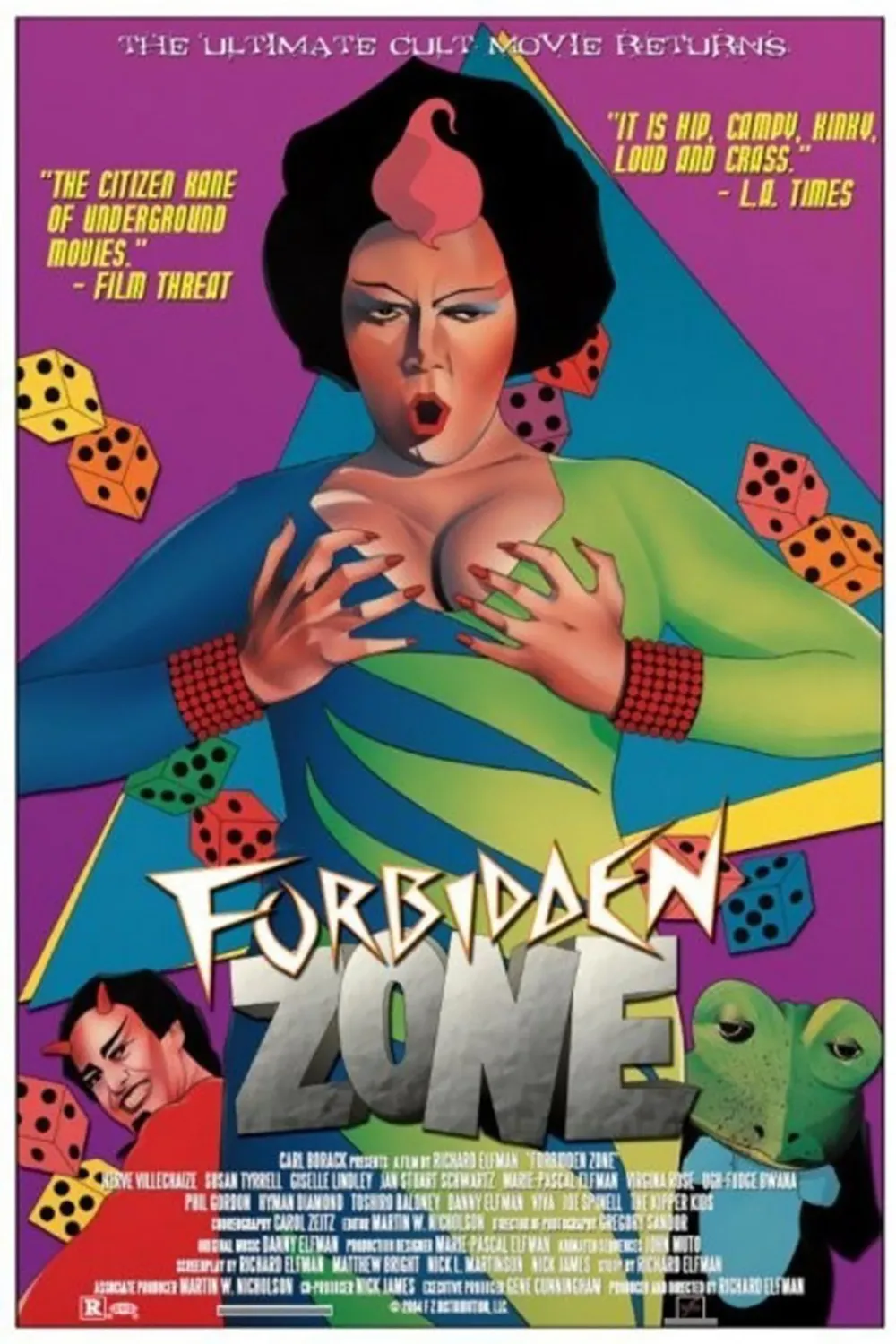 Forbidden Zone poster