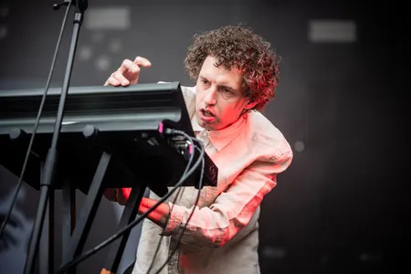 Robin Kester op Stage Four tijdens Pinkpop 2023