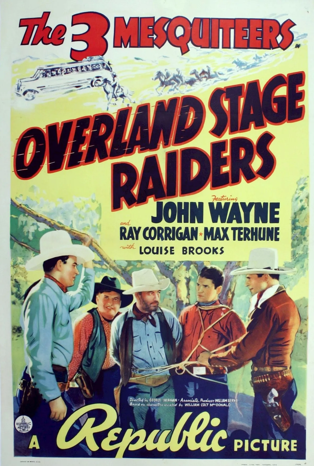 Overland Stage Raiders poster