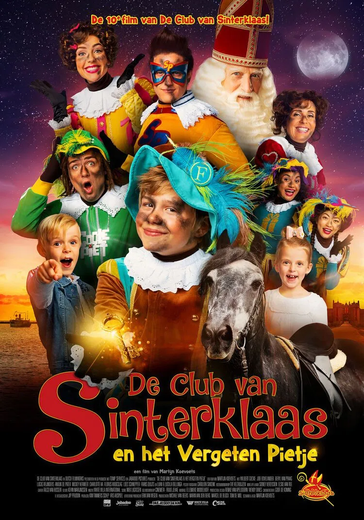 De Club van Sinterklaas en het vergeten Pietje poster