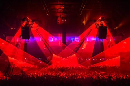 Nina Kraviz tijdens de Awakenings donderdag op ADE21