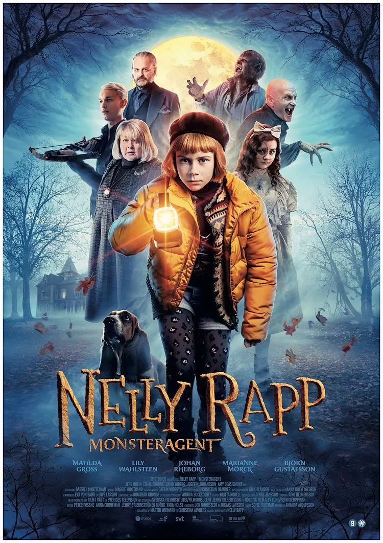 Nelly Rapp - Monsteragent poster