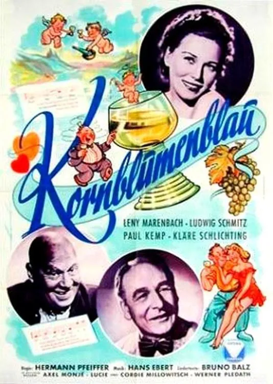 Kornblumenblau poster