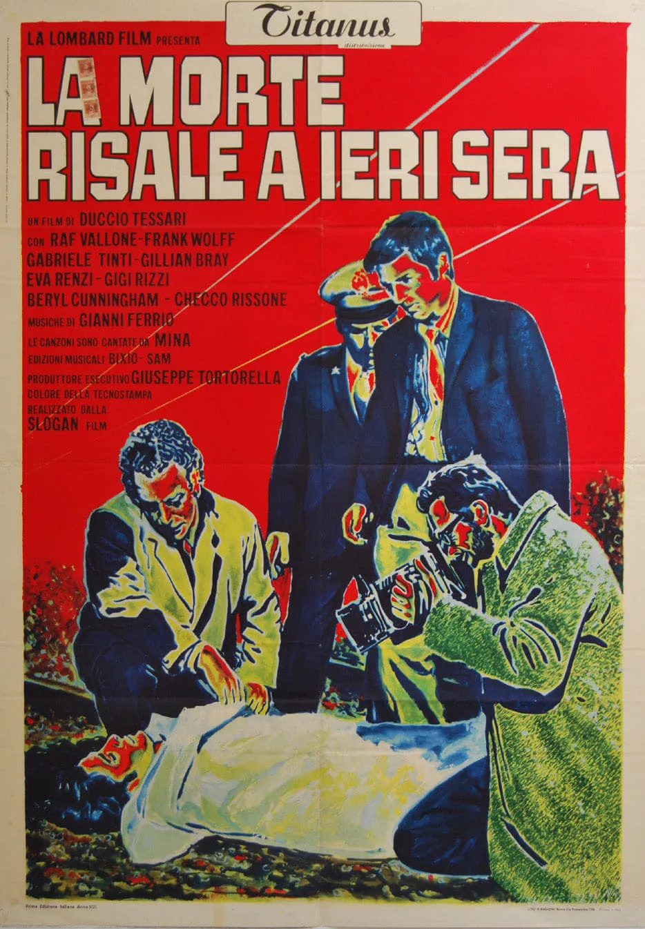 La Morte risale a ieri sera poster