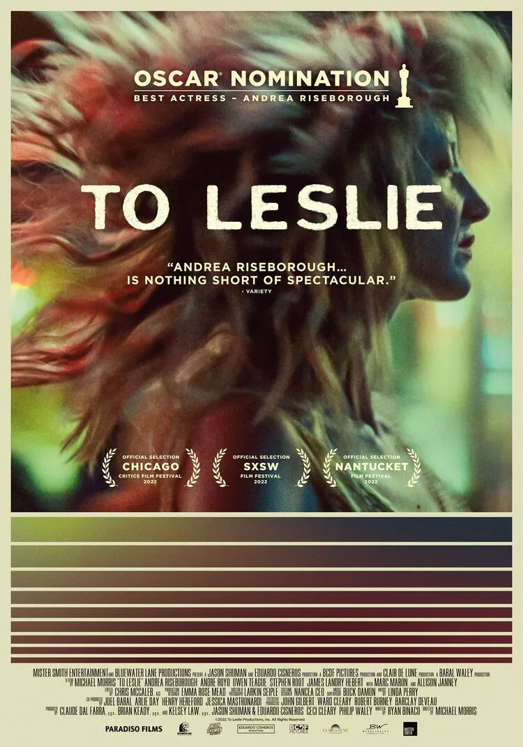 To Leslie poster