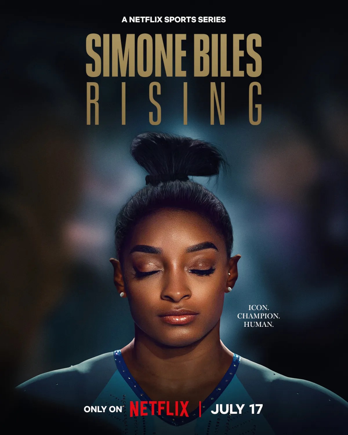 Simone Biles Rising poster