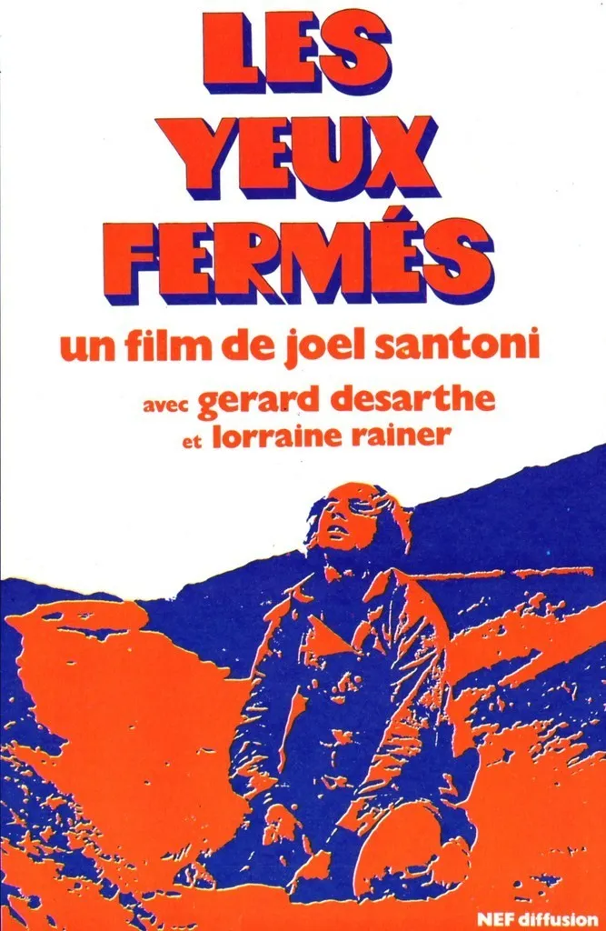 Les yeux fermés poster