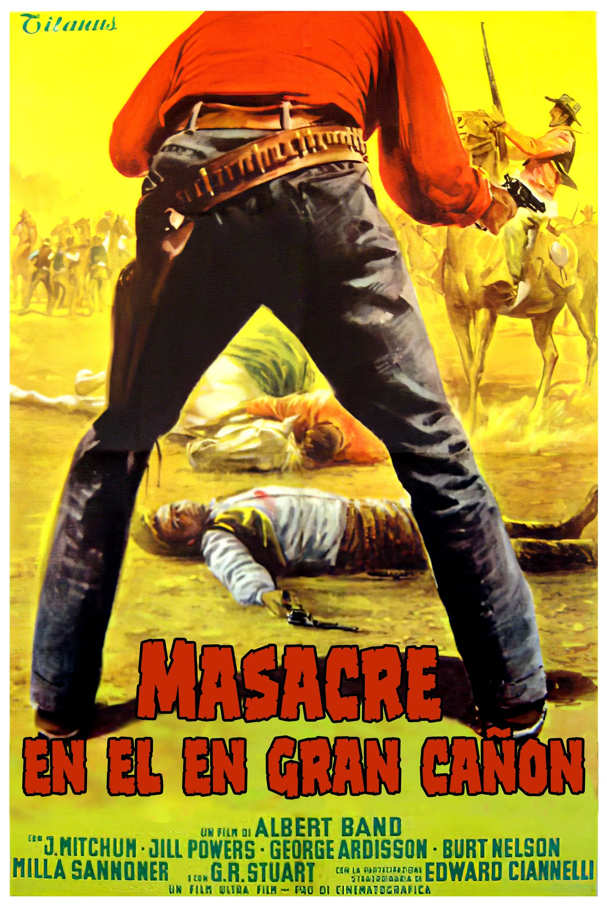 Massacro al Grande Canyon poster