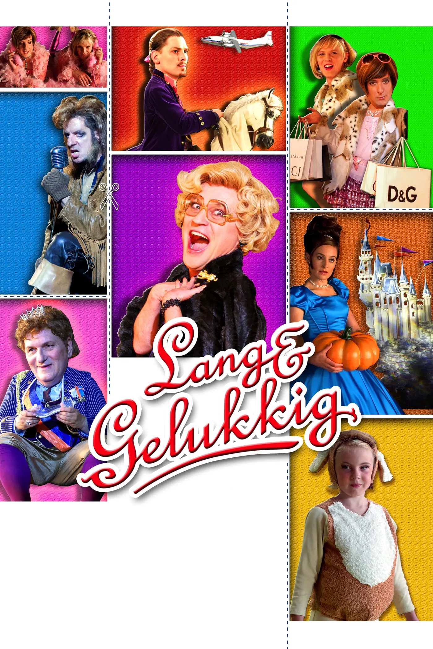 Lang & gelukkig poster