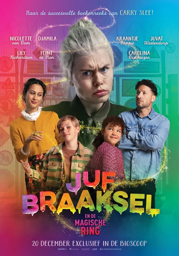 Juf Braaksel en de magische ring poster