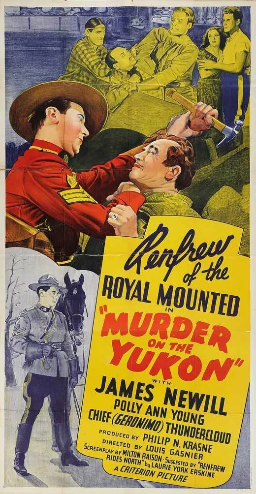 Murder on the Yukon poster