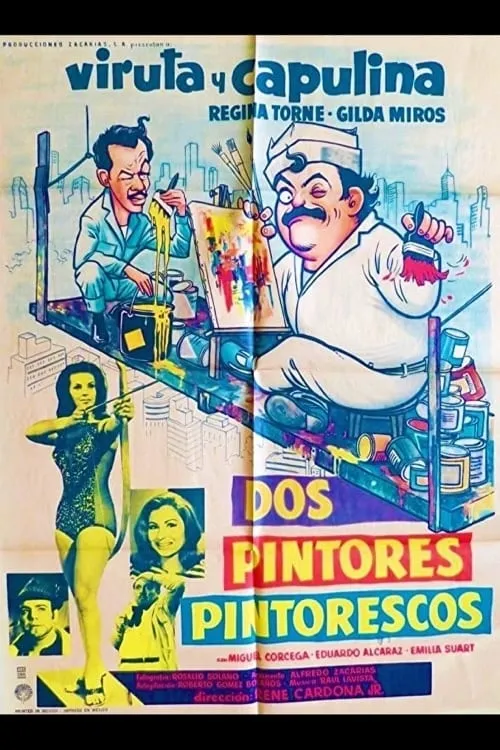 Dos pintores pintorescos poster